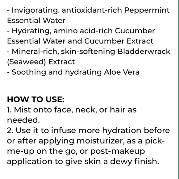 Mario Badescu Facial Spray with Aloe, Cucumber and Green Tea Brand New 8 oz - Picture 8 of 10